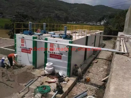 3000L/h 牛 鶏 鶏 ハラル 肉加工 移動式 屠殺場用廃水処理装置