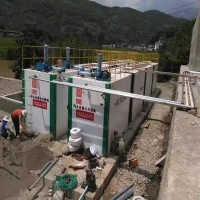 330*180*220cm 地下型水処理装置のためのMBR下水処理システム