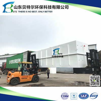 MBR廃水処理施設 1000L/h生産性とモーターコア部品