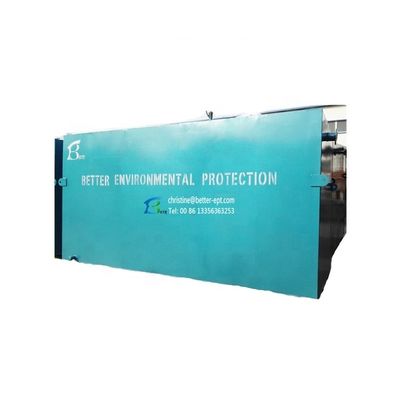 FRP素材の自動小型家庭用パッケージ廃棄物処理装置