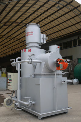 病院廃棄物処理のための無煙廃棄物焼却機 0.37KW 食品飲料店