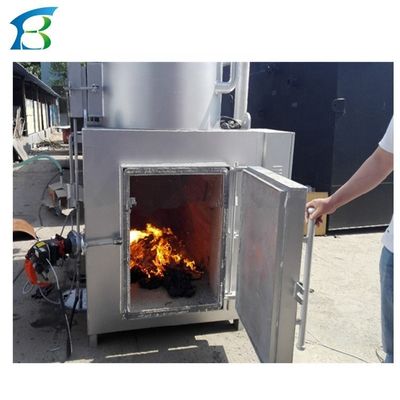 病院の廃棄物処理用小型廃棄物焚化器 220v/380V 圧量 ディーゼルオイル/ガス燃料