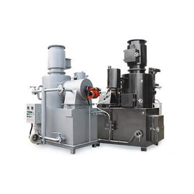 病院廃棄物焼却用のローータリーオーブン焼却機 750L/Hコアコンポーネントバーナー