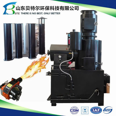 煙突コアコンポーネントと容量750L/Hの無煙家禽廃棄物焚化器