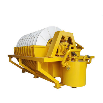 容量 1~30t/h 鉱物加工用のセラミックディスク真空フィルターソリューション