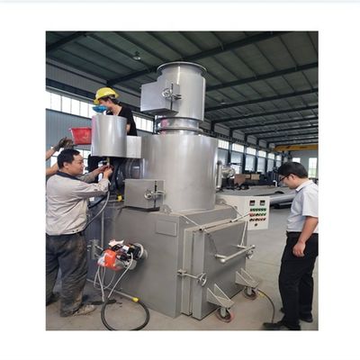 エンジン駆動の無煙火葬機 ビデオ出口検査が提供されています