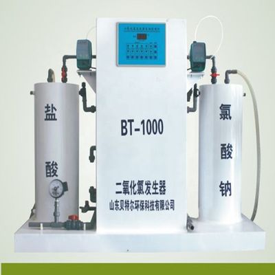重量産業用高容量電解塩素二酸化物発電機