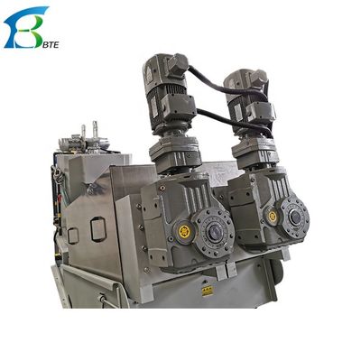 100L/h生産性 都市用 スラッグ脱水機 中小型