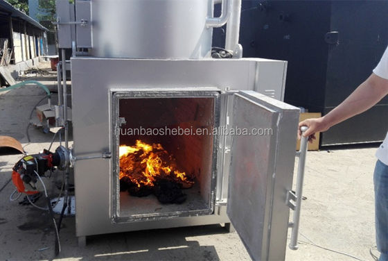 1500L/H 容量 鶏肉の屠殺場のための廃棄物処理用焚化器 無臭