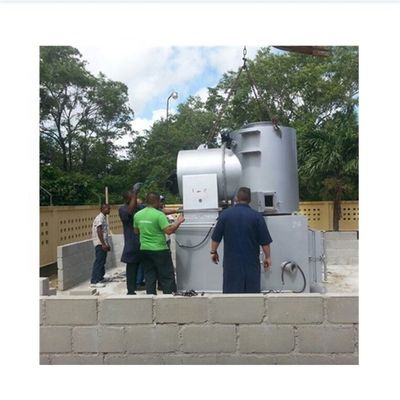 プラスチック工場廃棄物焚焼場 環境保護設備 750L/H 容量
