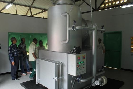 プラスチック工場廃棄物焚焼場 環境保護設備 750L/H 容量