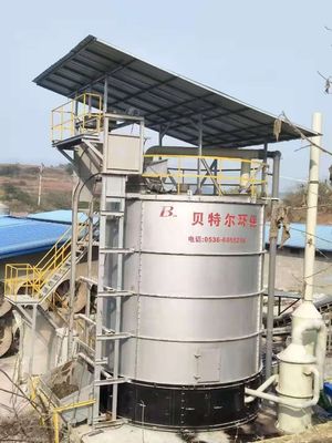 ステンレス鋼の原材料を持つ生物肥料発酵加工機械