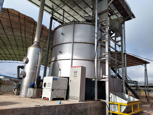 1-10T/H 容量 炭酸鋼の庭やキッチン廃棄物の堆肥機