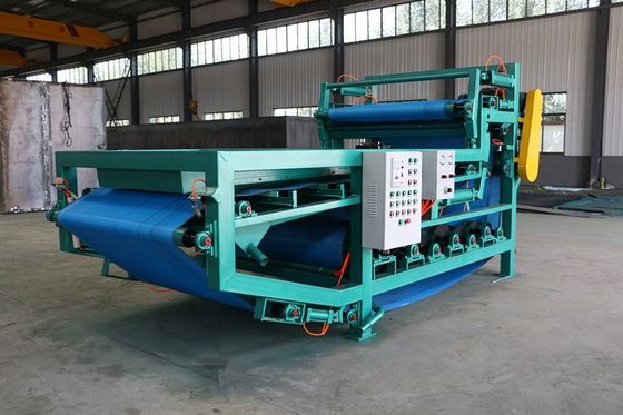鉄鉱石工場の泥の脱水のための炭素鋼ベルトフィルタープレス