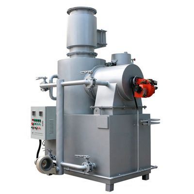 病院のゴミ処理用火葬器と廃棄物処理用火焼場