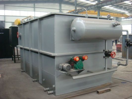 廃水処理装置を 3000L/h 溶解空気浮遊機でアップグレード