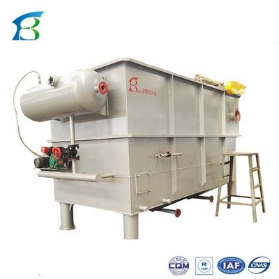 廃水処理装置を 3000L/h 溶解空気浮遊機でアップグレード