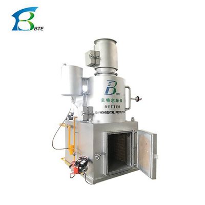 プラスチック袋,注射器,ドロップボトル用の小型WFS-30医療廃棄物焼却機