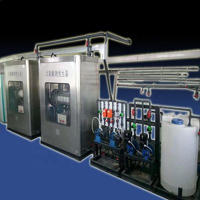 85kg ナトリウムヒポクロライト溶液生成器 塩電解反応からナクロ