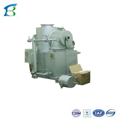 200kg/h 無煙産業廃棄物焚化炉 シルバー グレー/ブラック 3000kg 重量