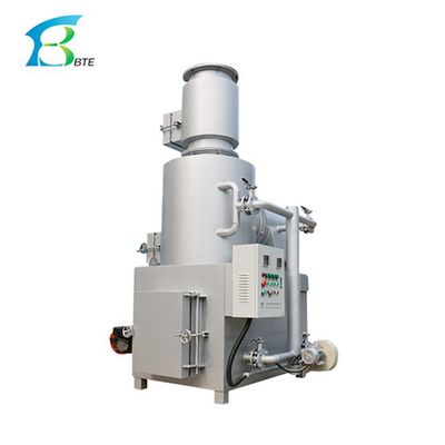 レストラン 固体廃棄物焼却工場 1000L/H シルバーブルー モバイル焼却炉