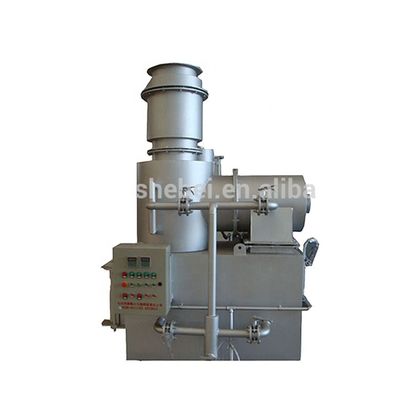 二次燃焼室とオンラインサポート付きのガス駆動医療廃棄物焚化器