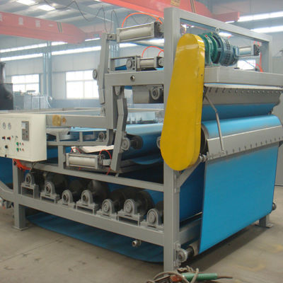 300 kg 容量帯型 フィルタープレス 都市用スラッド用スラッド除水機